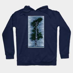 Sentinel Cypress Tree Alamo Square Park Hoodie